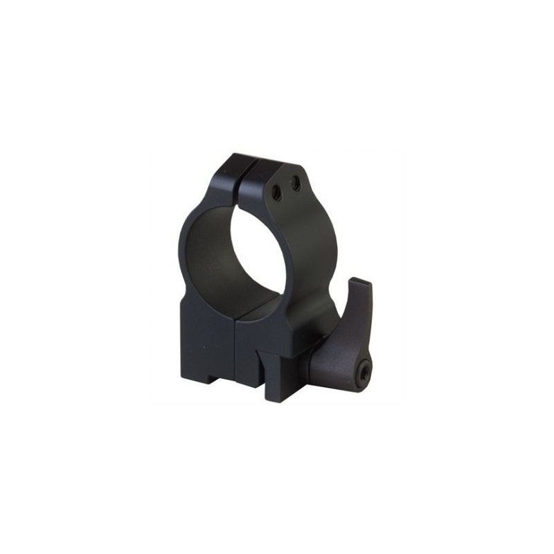 ANILLAS WARNE DESMONTABLES 30 MM ALTAS NEGRO MATE