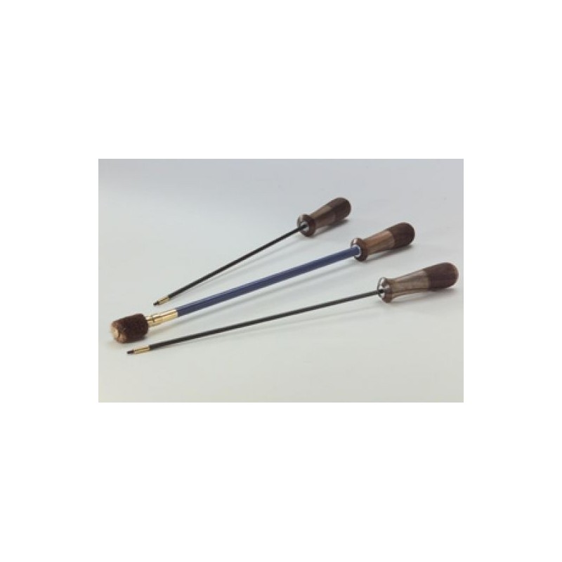 BAQUETA RAETZ DE ACERO LIMPIEZA CAÑONES CAL. 5.6/.222'' - 6.5 / 264'' mm LARGO 870 mm