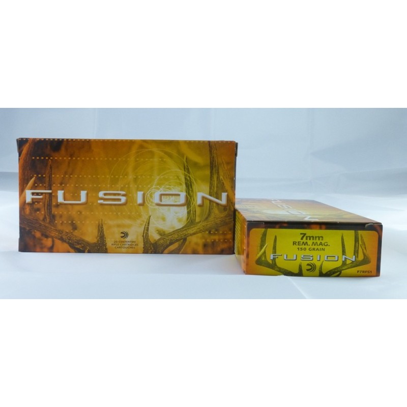 MUNICION FEDERAL 7mmRM 150 gr. FUSION 