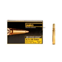 MUNICION SAKO CAL. 9,3X66 SAKO  286gr. SP