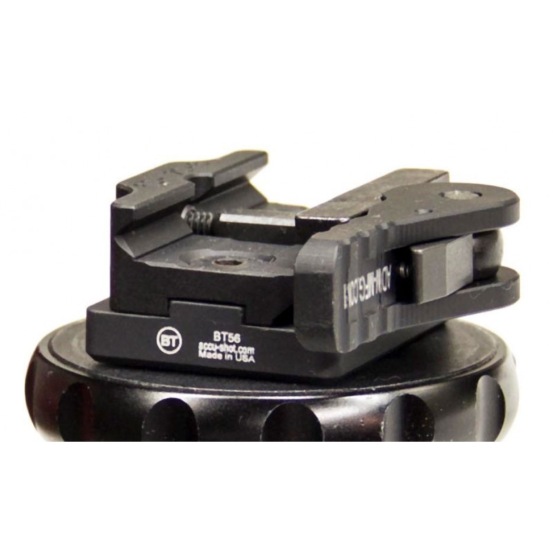 ENGANCHE RAPIDO PARA ACOPLAR SOBRE TRIPODE, BIPODE O MONOPOD