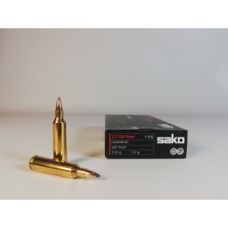 MUNICION SAKO CALIBRE 22-250 REM SPEEDHEAD 55gr 20 BALAS