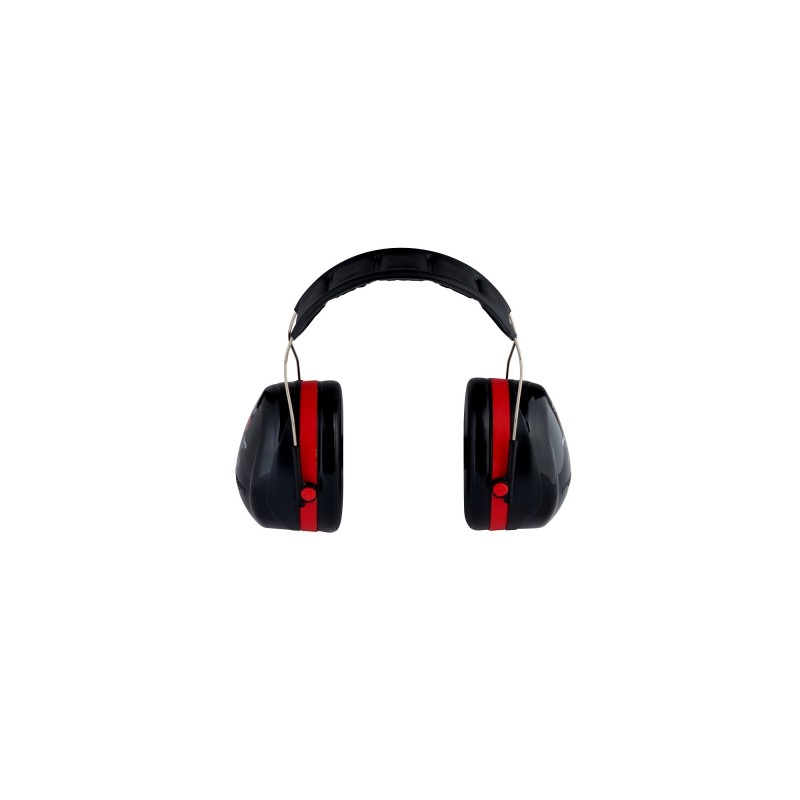 Orejeras 3M™ PELTOR™ Optime™ III Diadema (H540A) Rojo/Negro