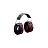 Orejeras 3M™ PELTOR™ Optime™ III Diadema (H540A) Rojo/Negro