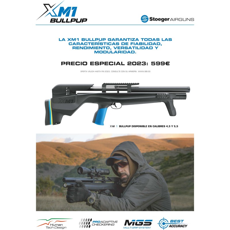 CARABINA PCP STOEGER XM1 Bullpup CALIBRE 5,5