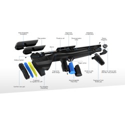 CARABINA PCP STOEGER XM1 Bullpup CALIBRE 5,5
