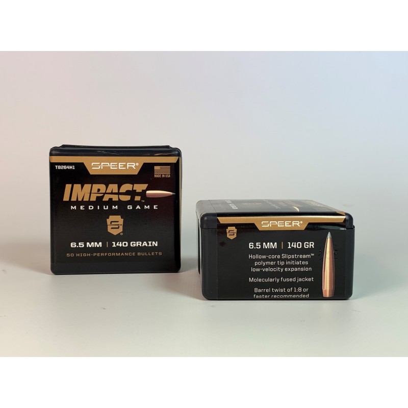 PUNTAS SPEER IMPACT MEDIUM GAME  6,5 MM / 264 140GR. TIPPED PLATED CB