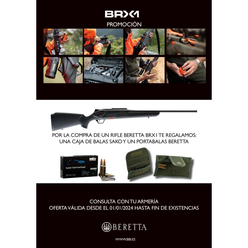 RIFLE BERETTA BRX1 CALIBRE .30-06 CAÑON 57 CM. SINTETICO