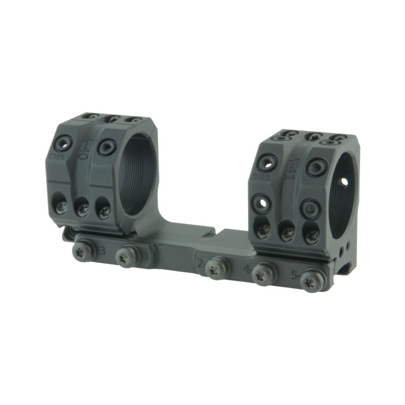 MONTURA SPUHR TUBO DE 34 MM ALTURA 30 mm 0 MIL PIC PARA RAIL PICATINNY