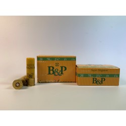 CARTUCHO B&P SUPER MAGNUM CAL. 20-70  35 GR.  CAJA DE 10 UNIDADES