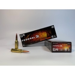 MUNICION FEDERAL CALIBRE 6,5 PRC 140 GR.  FUSION TIPPED