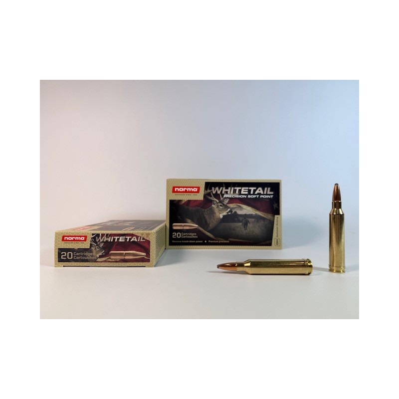 MUNICION NORMA 7MM RM WHITETAIL 150 GR.  caja 20 unidades