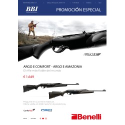 RIFLE BENELLI ARGO E COMFORT NEGRO CALIBRE 30-06 Y 300