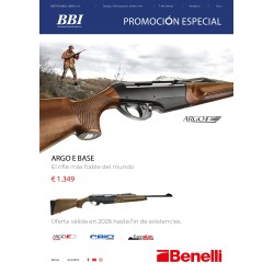 RIFLE SEMIAUTOMATICO BENELLI ARGO E BASE